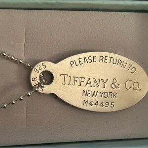 Tiffany & Co. Dog Tag